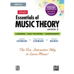 Essentials of Music Theory Software Educator Version Complete CD-ROM