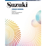 Piano Accompaniment for Suzuki Violin School Volume 5