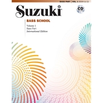 Suzuki Bass School - Volume 1 Bass Part & CD (Revised Edition)