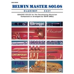 Belwin Master Solos for Clarinet, Volume 1 Easy, Solo Book