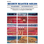 Belwin Master Solos for Clarinet, Volume 1 Intermediate, Solo Book