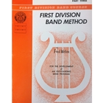 First Division Band Method - Baritone Bass Clef, Part 3