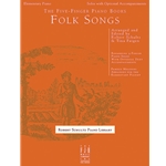 The Five-Finger Piano Books: Folk Songs