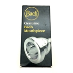 Bach 1G Large Shank Silver-Plated Trombone or Baritone Mouthpiece