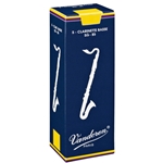 Vandoren Traditional Bass Clarinet Reeds #2.5 (5pk)
