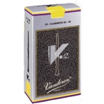 Vandoren V12 Bb Clarinet Reeds #2.5 (10pk)