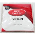 Red Label Violin Single E String, 4/4, Medium Tension (Ball End)