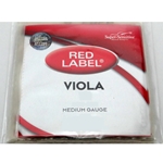 Red Label Viola String Set, Intermediate 14"