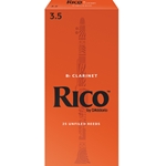Rico Bb Clarinet Reeds #3.5 (25pk)
