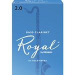 Royal Bass Clarinet Reeds #2 (10pk)