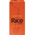 Rico Alto Saxophone Reeds #2.5 (25pk)