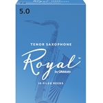 Royal Tenor Saxophone Reeds #5 (10pk)