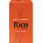 Rico Baritone Saxophone Reeds #2 (25pk)