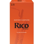 Rico Baritone Saxophone Reeds #2.5 (25pk)