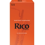 Rico Baritone Saxophone Reeds #3.5 (25pk)