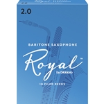 Royal Baritone Saxophone Reeds #2 (10pk)