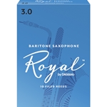 Royal Baritone Saxophone Reeds #3 (10pk)