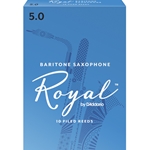 Royal Baritone Saxophone Reeds #5 (10pk)