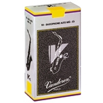 Vandoren V12 Alto Saxophone Reeds #2.5 (10pk)