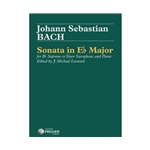 BACH - Sonata in Eb Major for Bb Soprano or Tenor Saxophone and piano