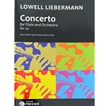 LIEBERMANN - Concerto for Flute and Orchestra Op. 39 (solo part with piano reduction)