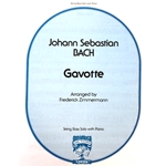 BACH - Gavotte for String Bass & Piano
