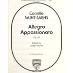 SAINT-SAENS - Allegro Appassionato, Op. 43 for Cello & Piano