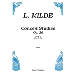 MILDE - Concert Studies, Opus 26 (Book 1)