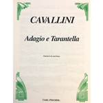 CAVALLINI - Adagio e Tarantella for Clarinet & Piano