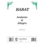 BARAT - Andante et Allegro for Trombone & Piano