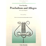 KREISLER - Praeludium and Allegro for Violin & Piano