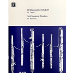 30 Classical Studies for Bassoon