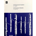 30 Classical Studies for Bassoon