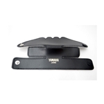Trumpet Valve Guard, black leather snap-on