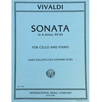 VIVALDI - Sonata in A minor, RV 43 for Cello & Piano