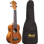 Amahi UK210S Soprano Ukulele (with bag)