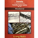 SAINT-SAENS - Sonata Op. 167 for Clarinet and Piano