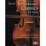 Popular Performance Classics for Violin (Piano Accompaniment only)