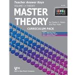 Master Theory Volume 1 (Books 1-3) Teacher Answer Keys