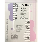 BACH - Suite 6 in G Major BWV 1012 for Cello