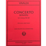 VIVALDI - Concerto (Sonata) in E minor, RV 40 for Cello & Piano