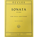 ECCLES - Sonata in G minor for Viola and Piano