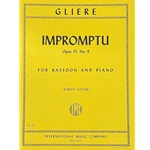 GLIERE - Impromptu, Opus 35, No. 9 for Bassoon and Piano