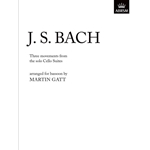 BACH - 3 Movements from Cello Suites (arranged for bassoon)