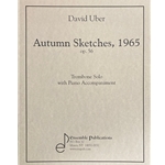 UBER - Autumn Sketches Op. 56 for Trombone