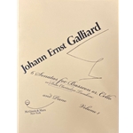 GALLIARD - Six Sonatas for Bass Clarinet and Piano, Volume 1 (Sonatas 1-3)