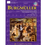 Burgmuller - 25 Easy and Progressive Studies Opus 100 for Piano