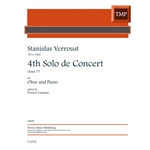 VERROUST - 4th Solo de Concert, Op. 77 for Oboe and Piano