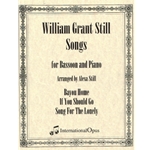 William Grant Still Songs for Bassoon and Piano