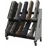 Band Room Trombone Case Storage Rack